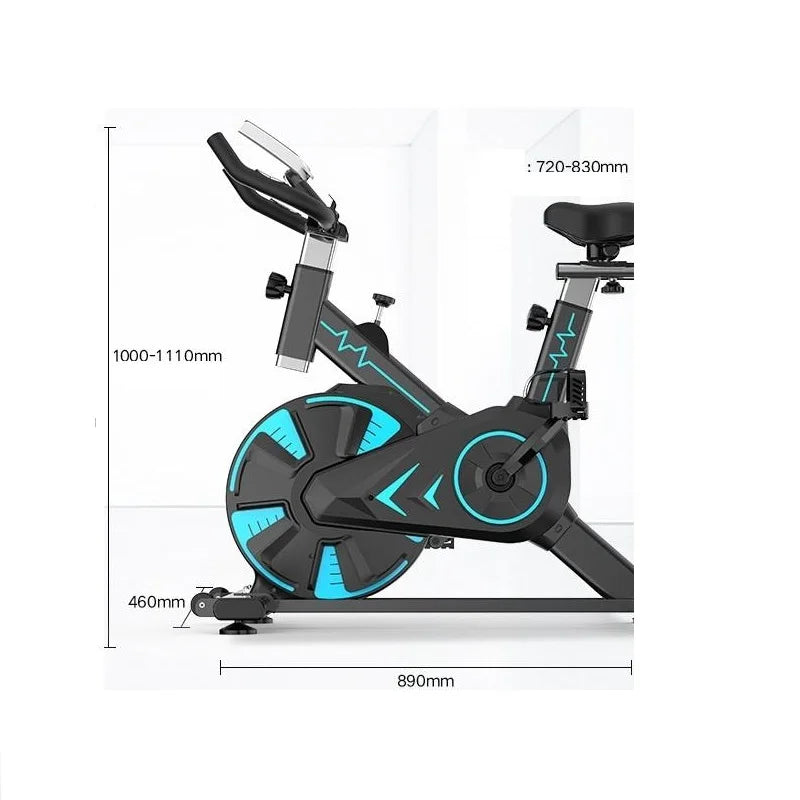 Home Exercise Spinning Bike Fitness Equipment.Mute Exercise Indoor Exercise Bicycle Cycling Trainer Sports Equipment