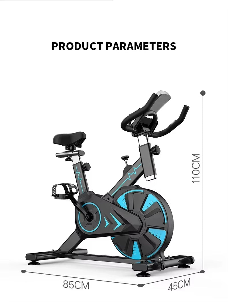 Home Exercise Spinning Bike Fitness Equipment.Mute Exercise Indoor Exercise Bicycle Cycling Trainer Sports Equipment